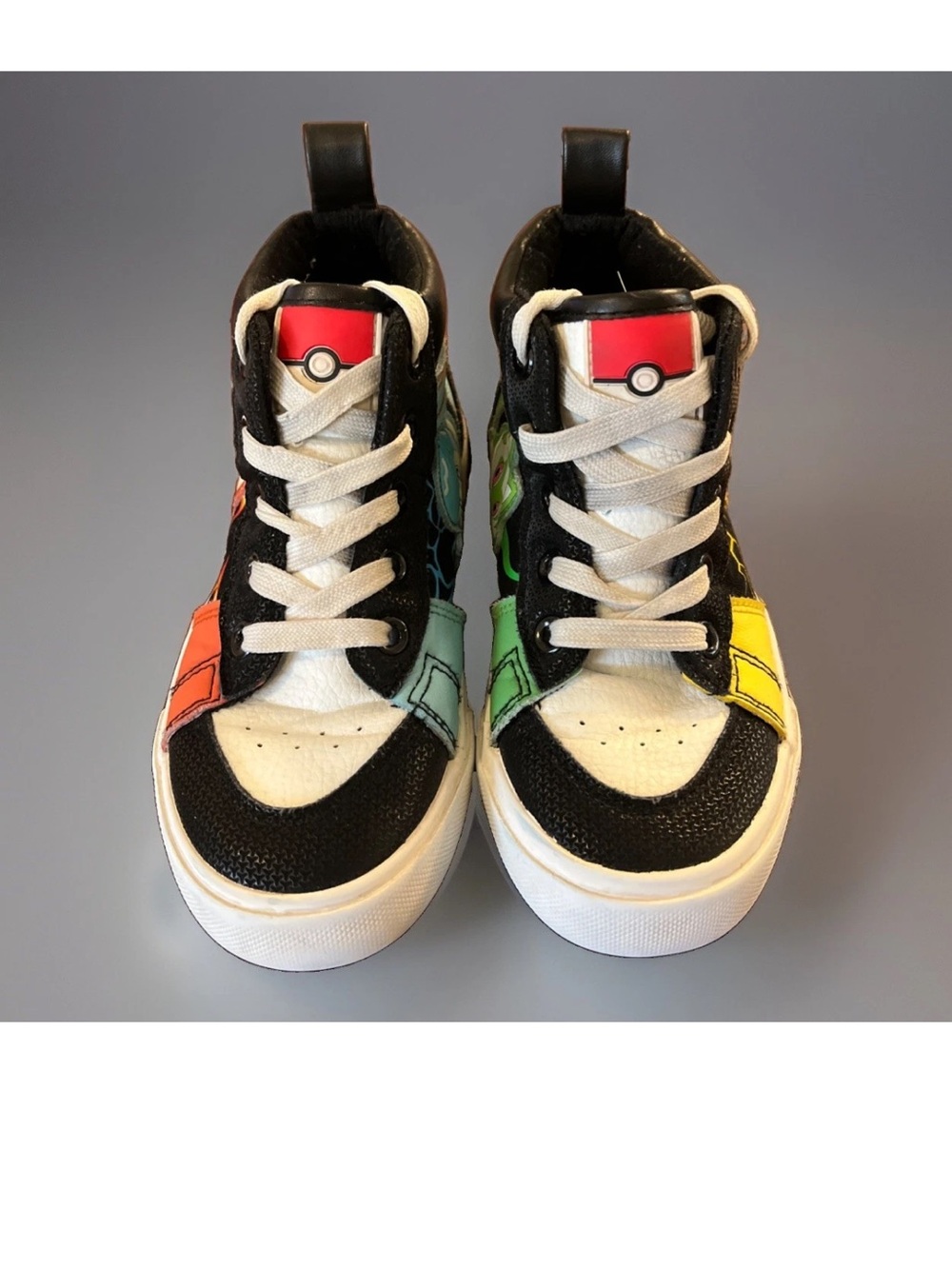 Pokemon Ground Up Little Boys High Top Shoes Sneakers Size 12 - Pikachu